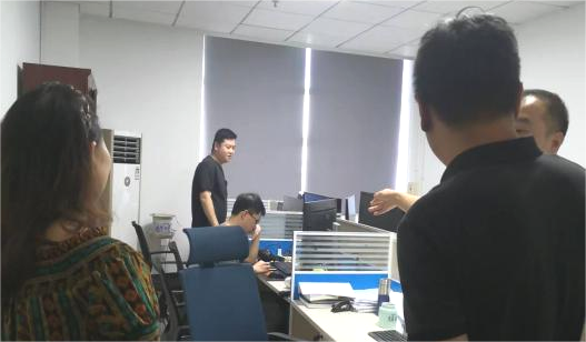 永州市融媒体中心调研现场图3